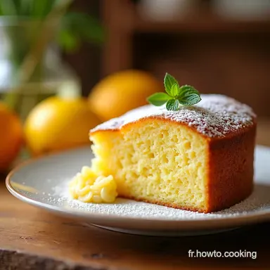 Ce Cake au Citron Va Vous Faire Craquer La Recette Facile Fiche recette