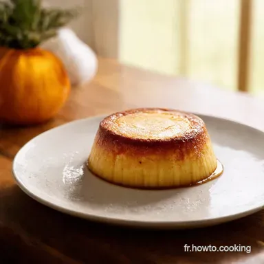 Le Flan Maison Moelleux Dont Tout le Monde R&ecirc;ve Recette Facile Fiche recette