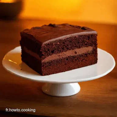 G&acirc;teau Mousse au Chocolat Facile Un R&ecirc;ve Chocolat&eacute; Fiche recette