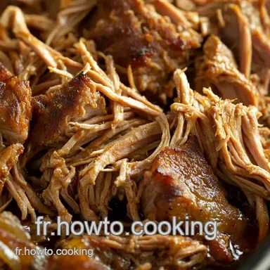 Pulled Pork &agrave; la Fran&ccedil;aise: Le Go&ucirc;t de l'Authenticit&eacute;! Fiche recette