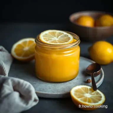 Confiture de Citron Acidul&eacute;e: Le Soleil en Pot Facile! Fiche recette