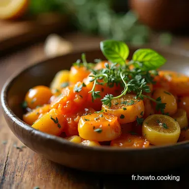 La Recette Facile de Légumes Vapeur Croquants aux Agrumes Fiche recette