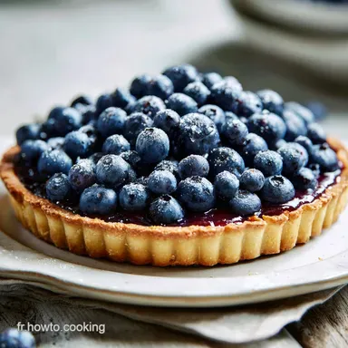 Tarte aux Myrtilles: Recette Traditionnelle Maison Fiche recette