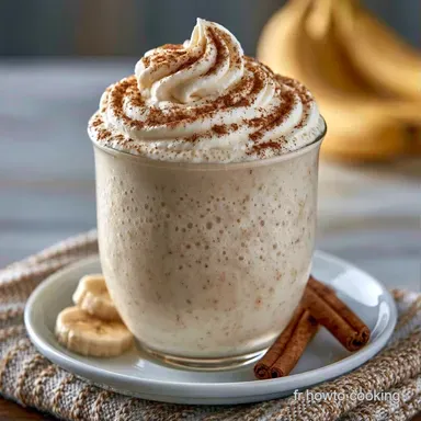 Milkshake Banane Vanille en 10 Minutes Fiche recette
