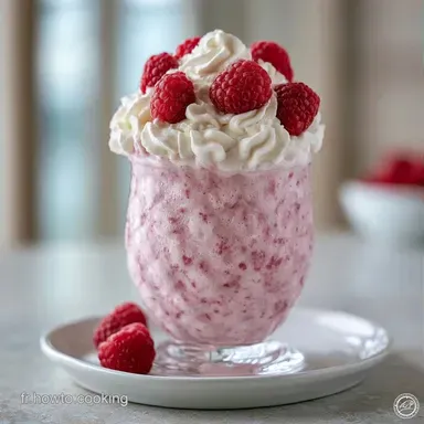 Milkshake Framboise en 5 Minutes Fiche recette