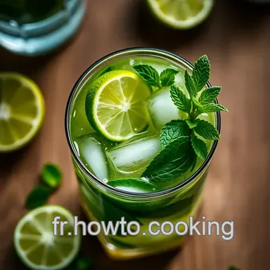 Recette de Mojito Cubain Rafra&icirc;chissant : Un Cocktail Facile &agrave; Pr&eacute;parer Fiche recette