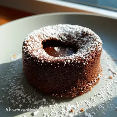 Moelleux au chocolat de Julie Recette facile et c&oelig;ur coulant inratable
