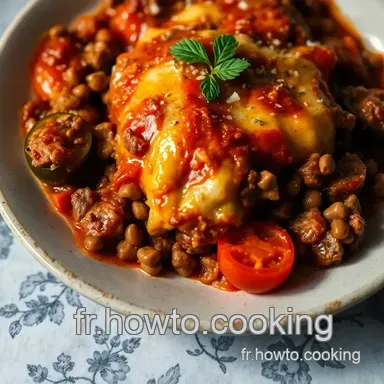Moussaka Traditionnelle Grecque : Un D&eacute;lice de L&eacute;gumes et Viande Fiche recette