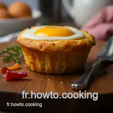 Muffin aux &OElig;ufs Savoureux : Un D&eacute;lice Facile pour Brunch Fiche recette