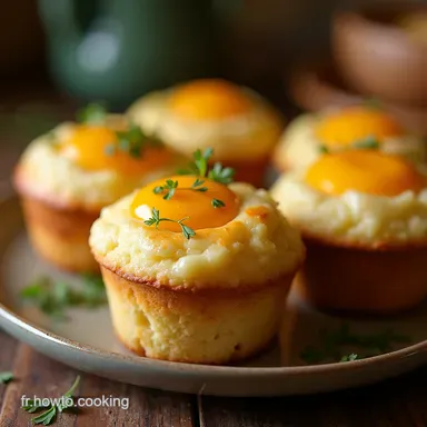 Muffins aux Œufs Express La Recette Maison Facile Feta Épinards Fiche recette