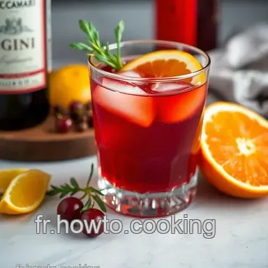 Negroni Classique: Le Cocktail R&eacute;tro Parfait pour vos Soir&eacute;es Fiche recette