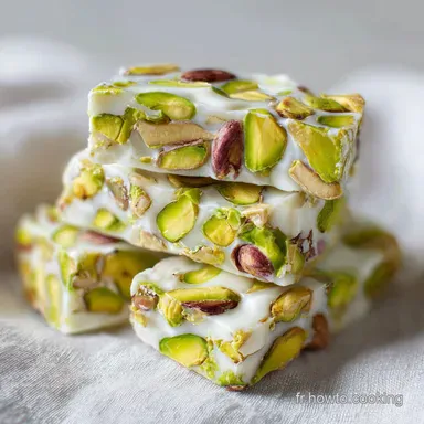 Nougat aux Pistaches : Recette Traditionnelle en 45 Minutes