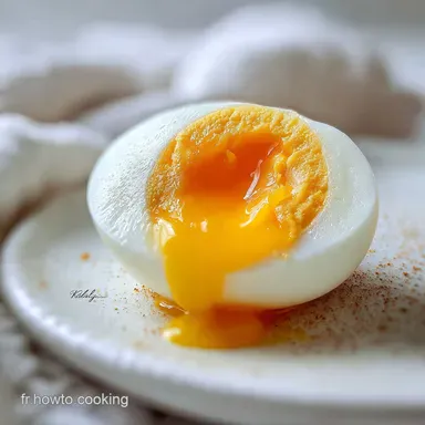 Oeuf Mollet Cuisson Facile en 8 Minutes Fiche recette