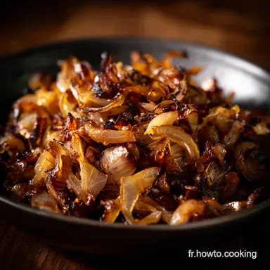 Oignons Caram&eacute;lis&eacute;s Recette: Mon Secret Sucr&eacute;-Sal&eacute; Fran&ccedil;ais! Fiche recette