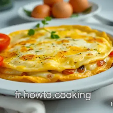 Omelette Fran&ccedil;aise Parfaite : Recette Simple et Savoureuse
