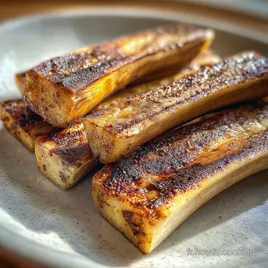 Os &agrave; Moelle au Four : Recette Rapide et Savoureuse Fiche recette