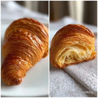 P&acirc;te &agrave; Croissant: M&eacute;thode Classique pour 12 Portions Fiche recette