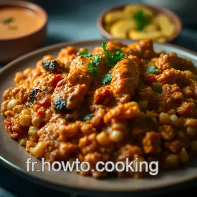P&acirc;te Tikka Masala: La Fusion Authentique de Saveurs Indiennes et Fran&ccedil;aises Fiche recette