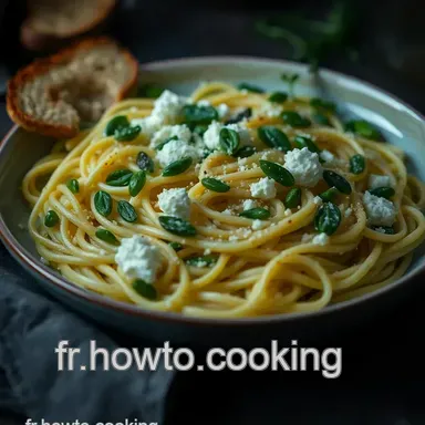 P&acirc;tes &agrave; la Ricotta et &Eacute;pinards : Un D&eacute;lice Simple &agrave; Partager Fiche recette