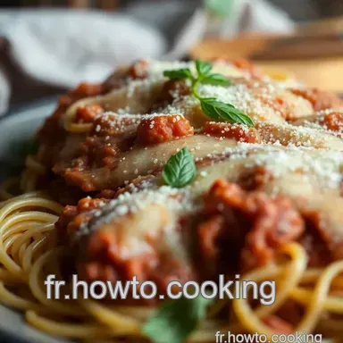 P&acirc;tes Bolognaise Facile: La Recette de Maman, en Mieux! Fiche recette