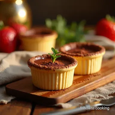 Craquez pour les Petites Poules Petits Pots de Cr&egrave;me Chocolat Fiche recette