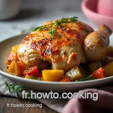 Recette Facile : Pilon de Poulet Marin&eacute;e aux Saveurs M&eacute;diterran&eacute;ennes Fiche recette