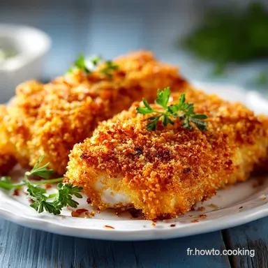 Poisson Pan&eacute; Maison : Cro&ucirc;te &Eacute;clatante en 21 min Fiche recette