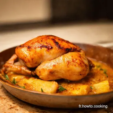 Poulet &agrave; la Grecque Facile Mon Secret Citronn&eacute; Gourmand Fiche recette