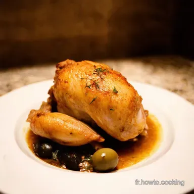 Poulet aux Olives Facile La Recette de Ma GrandM&egrave;re Fiche recette