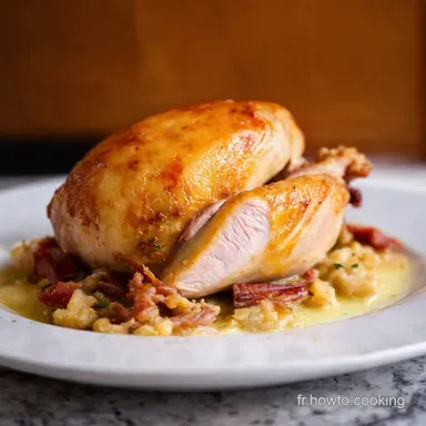 Poulet Cr&eacute;meux aux Lardons Votre Plat R&eacute;confortant Fiche recette