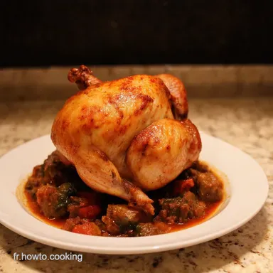 Poulet Gaston Grard Recette Facile du Classique Bourguignon Fiche recette