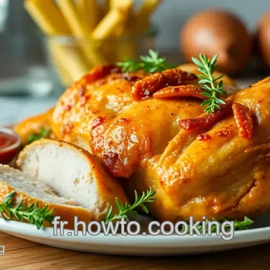 Poulet Air Fryer Croustillant: Le Rôti Parfait en Un Temps Record!
