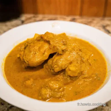 Poulet au Curry Tha&iuml; Coco Facile Un D&eacute;lice Exotique Fiche recette