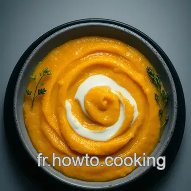 Pur&eacute;e de carottes et pommes de terre &agrave; la cr&egrave;me : une id&eacute;e recette b&eacute;b&eacute; 1 an d&eacute;licieuse Fiche recette