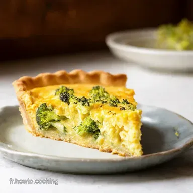 Quiche Brocoli Facile La Recette Cr&eacute;meuse que Vous Adorerez Fiche recette