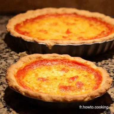 Quiche Sans P&acirc;te D&eacute;couvrez la Recette Facile Thon Tomate Fiche recette