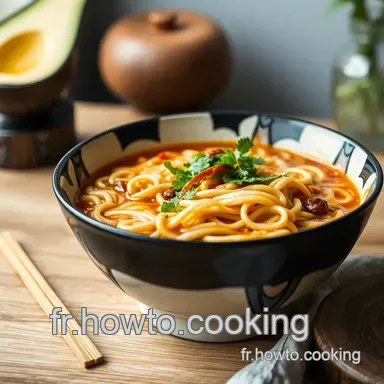 Ma Recette Ramen Express Maison: Un D&eacute;lice Facile! Fiche recette