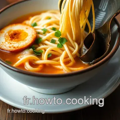 Ramen Recette Maison: Le Go&ucirc;t Authentique &agrave; Port&eacute;e! Fiche recette