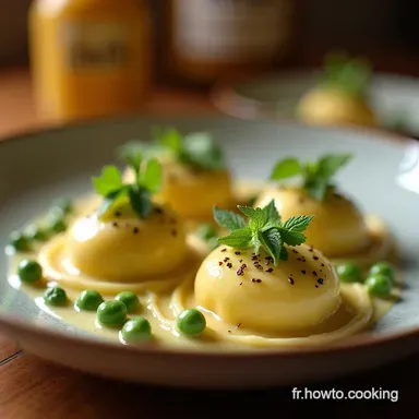 Ravioles Printanières Vapeur aux Fines Herbes Cuisine Saine Fiche recette