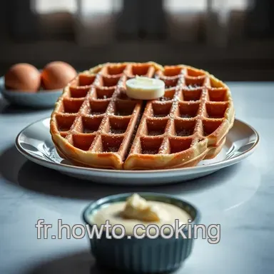 Gaufres Parfaites : Ma&icirc;trisez le Temps de Cuisson Gaufre Facilement Fiche recette