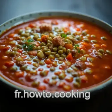 Harira marocaine : Ma recette de soupe traditionnelle &agrave; partager Fiche recette