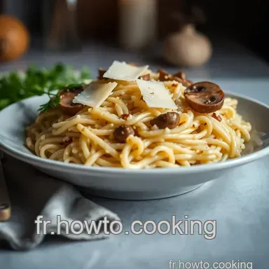Recette Orzotto Cr&eacute;meux aux Champignons et Parmesan: Un Plat R&eacute;confortant Fiche recette