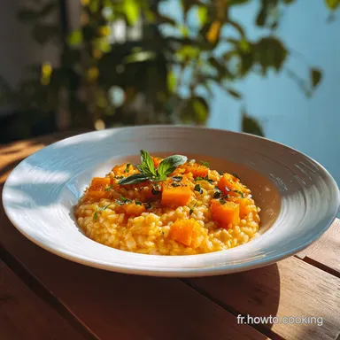 risotto butternut recette: Ready in 30 Min Fiche recette