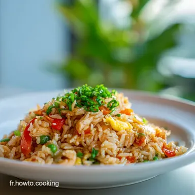 Riz Saut&eacute; Poulet L&eacute;gumes 20 Min Pour 4 Fiche recette
