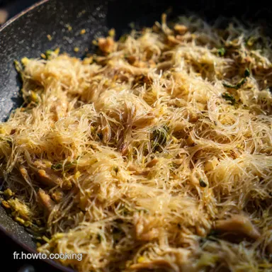 Riz Vermicelle Saut&eacute; : Voyage &agrave; Saigon en 30 Minutes! Fiche recette