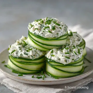 Roul&eacute; De Concombre En 15 Minutes Fiche recette