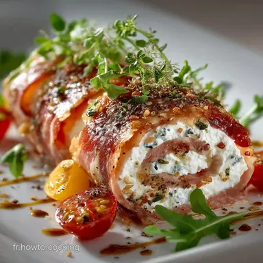 Roul&eacute; tomate ch&egrave;vre et jambon la recette facile de lap&eacute;ritif chic Fiche recette