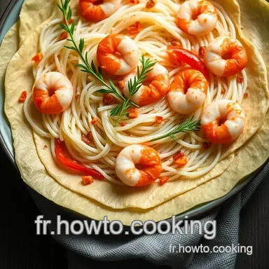 Rouleaux de Printemps Frais aux Crevettes : Recette Facile et D&eacute;licieuse Fiche recette