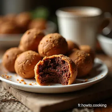 Sabl&eacute;s Cacahu&egrave;tes Chocolat Mon Petit Plaisir Croquant Fiche recette