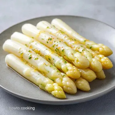 Salade Asperges Blanches Fra&icirc;ches pour 4 Fiche recette
